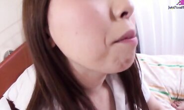 Petite Asian Model Has Cum Leaking Out Of Her Pussy After A Hardcore Fuck