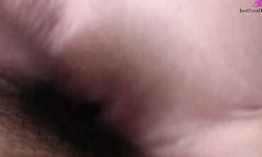 Having met a new girlfriend, the guy fucked her hard on the same day