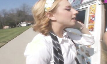 Lexi Belle Gets Banged By The Ice Cream Man