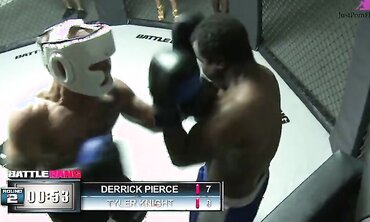 Sexy blonde Jessica Moorev fucked with MMA fighter