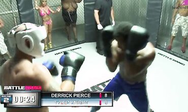 Sexy blonde Jessica Moorev fucked with MMA fighter