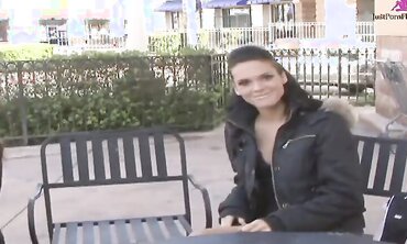 Two Sexy Brunettes, One Big Black Cock, And A Sizzling Cum Swapping Finish