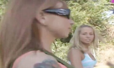 Teen Lesbians Know How to Please Each Other