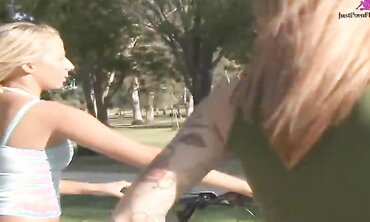 Teen Lesbians Know How to Please Each Other