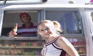 Cute Blonde Cindy Loo Gets Fucked in Her Tight Pussy