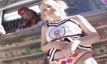 Cute Blonde Cindy Loo Gets Fucked in Her Tight Pussy