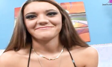 Arianna Jay Deep Throats Cock Before it Goes in Her Pussy