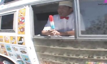 Jessica Valentino Gets Banged By The Ice Cream Man