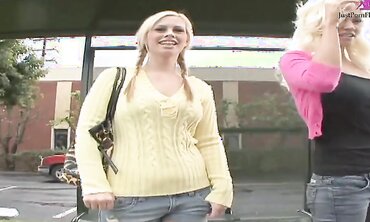 Two Hot Blonde Pornstars Fuck Each Other With Dildos And Sex Toys