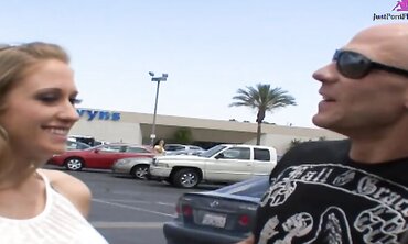 Busty Blonde Fucks a Stranger She met at the Mall