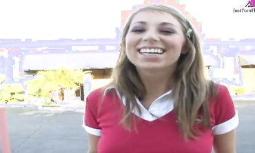 Allyssa Hall Bangs Her Mouth With Ice Cream Before Sex