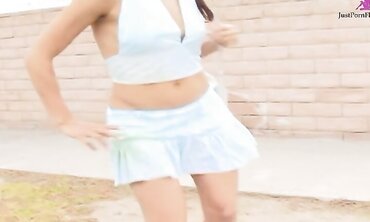 Slender Pig Tailed Teen Fucks a Stranger and Loves the Dick