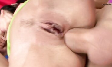 18+, Natural Tits, Ass To Mouth, Ass Eating, Threesome, Fingering, Nylons/Pantyhose, Facial Cumshot, Anal, Shaved Pussy, Gaping