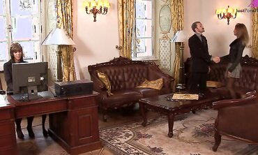 Jituska Lets An Older Man Fuck Her Gaping Butt Hole