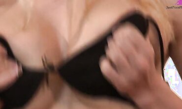 Blonde With Big Boobs Anastasia Devine Does It All In Titty Fuck Session