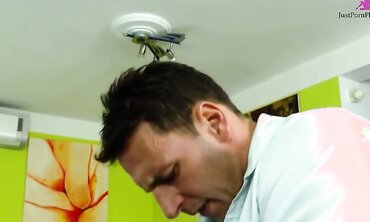 Black Angelika Gets It In All Her Holes In The Office