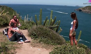 Nessa Devil Loves Being Anally Fucked By The Beach