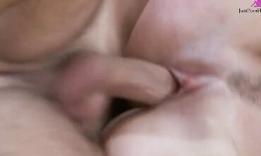 Cindy Dollar Seduces Artist In His Studio Gallery