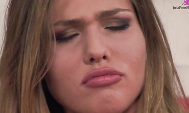 Olivia LaRoche Gets DP'd By This Interracial Pair Of Stunt Cocks