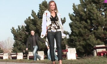Sexy Blonde Gets DP'd By two Hung Studs in Threesome Fun