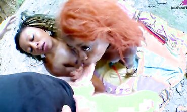 Outdoors, Natural Tits, Facial Cumshot, Interracial, Nylons/Pantyhose, Threesome, Fresh Faces