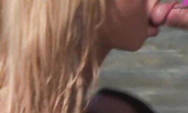 Brazilian Barbie Banks Gets DP'd In The Water