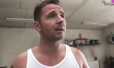 Regina Ice Has Her Anus Serviced By Her Big Dicked Mechanic!