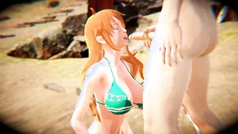 1 Lump - Nami Orgy in 3D