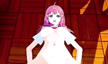 3D-Animated Triplets - A Magical Journey Through The Enchanted Forest With Itsuki Nakano