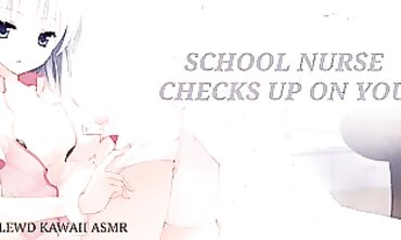 Lewd Kawaii ASMR: College Nurse POV Roleplay