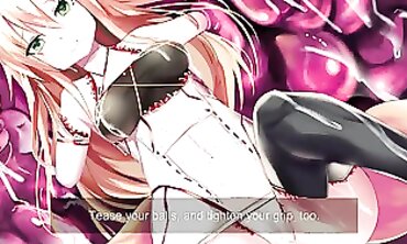 Kokonoe Tsubaki Anime JOI: Fluffy Tail Stroke & Edging Denial