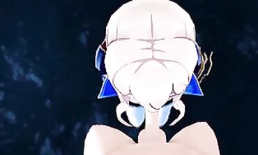 Jean's Secret Night Out: 3D Genshin Impact Hentai