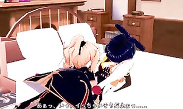 Petite Jean Succumbs to Xiangling's Addictive Femdom Licking