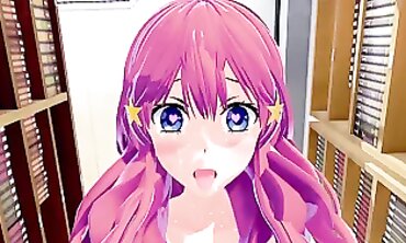 Itsuki Nakano Quintessential Quintuplets 3D Hentai
