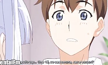Uncensored Toon: Guiltless Ex-Wife Boinks While Husband Guards the Door