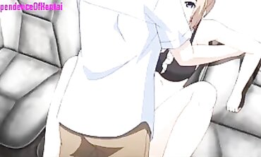 Uncensored Office Romp with Voluptuous Anime Babes