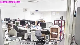 Uncensored Office Romp with Voluptuous Anime Babes