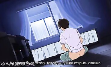Uncensored Hentai: Japanese college girl's Wild Home Session