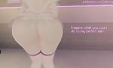 OwOmeVR Animated JOI: Edging, ASMR & POV Masturbation