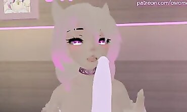 OwOmeVR Animated JOI: Edging, ASMR & POV Masturbation