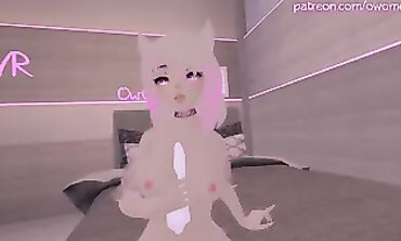 OwOmeVR Animated JOI: Edging, ASMR & POV Masturbation