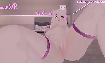 OwOmeVR Animated JOI: Edging, ASMR & POV Masturbation