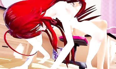 POV: Giantess Tears Up Her Classmate's Hot Redhead Sister