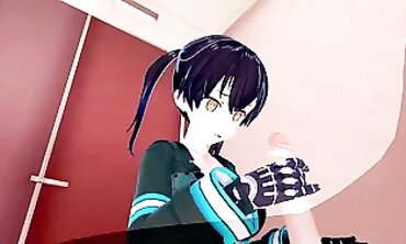 Tamaki Kotatsu FireForce 3D Animated Hentai