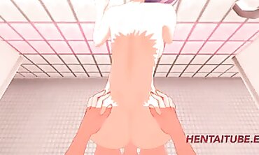 POV: Naruto Cosplay Takes Sakura in the Shower