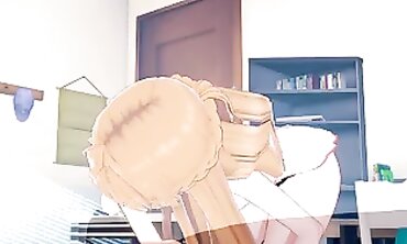 Asuna Gets Creampie in POV Hentai Animation
