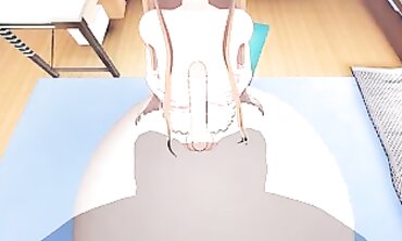 Asuna Gets Creampie in POV Hentai Animation