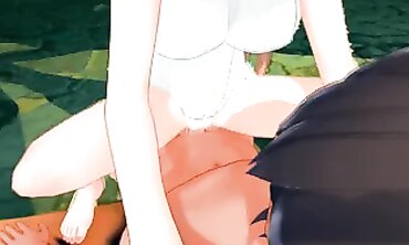 Erina Nakiri 3D Hentai Hardcore Creampie