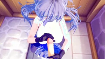 Yummy Catgirl Keqing Gets Creampied in 3D Genshin Animation