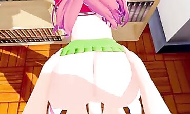 3D-Anime - Erotic Encounters in 'Itsuki Nakanou's The Quintet of Passion